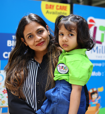 Parents engaging with school